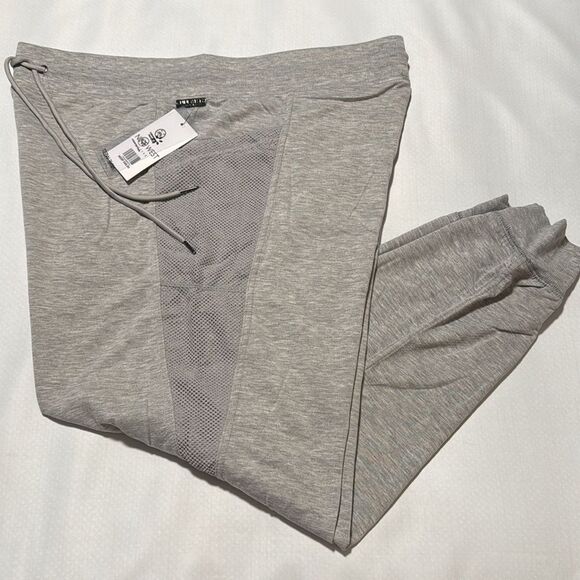Gray Joggers Womens 2X Nine West Knit - Picture 1 of 4